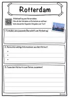 Vorschau - Unterrichtsreihen - Rotterdam Lückentext mit Wortspeicher Hörverstehen und Suchsel - Seite 3