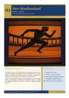Vorschau - Fördermaterial/Inklusion - Antike Olympische Spiele – Poster-Set 5 Unterrichtsposter für Geschichte Klasse 5–8 - Seite 1