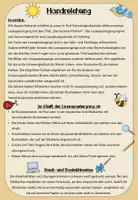 Vorschau - Arbeitsblätter - Lesespaziergang - Frühling: Das leckere Picknick (Klasse 1-4) - Seite 1
