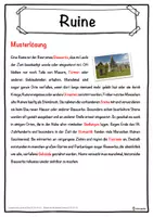 Vorschau - Unterrichtsreihen - Ruine Lückentext mit Wortspeicher Hörverstehen und Suchsel - Seite 2