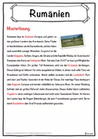 Vorschau - Unterrichtsreihen - Rumänien Lückentext mit Wortspeicher Hörverstehen und Suchsel - Seite 2