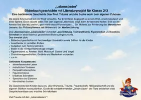 Vorschau - Stundenentwürfe - Bilderbuchgeschichte mit Arbeitsheft, Klasse 2, 3, 4 - Seite 1