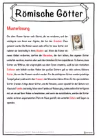 Vorschau - Unterrichtsreihen - Römische Götter Lückentext mit Wortspeicher Hörverstehen und Suchsel - Seite 2
