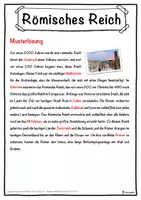 Vorschau - Unterrichtsreihen - Römisches Reich Lückentext mit Wortspeicher Hörverstehen und Suchsel - Seite 2