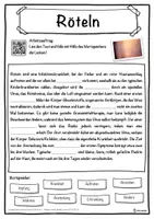 Vorschau - Unterrichtsreihen - Röteln Lückentext mit Wortspeicher Hörverstehen und Suchsel - Seite 1