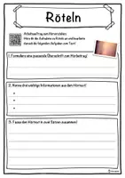 Vorschau - Unterrichtsreihen - Röteln Lückentext mit Wortspeicher Hörverstehen und Suchsel - Seite 3