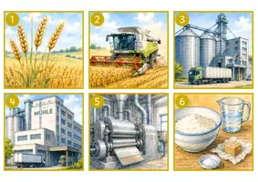 Vorschau - Stundenentwürfe - Komplettpaket Landwirtschaft | Sachunterricht, Deutsch, Englisch & Kunst | Material für mehrere Wochen - Seite 1