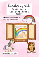 Vorschau - Arbeitsblätter - Kunst: Fantasie im Kleiderschrank – Kreatives Kunst- und Bastelprojekt mit Schreibanlässen (Kunst Klasse 1, 2, 3, 4, auch fachfremd) - Deckblatt
