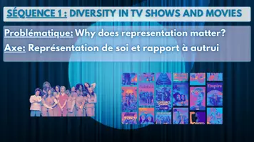 Aperçu - Préparation de séquence / Séquence complète - DIVERSITY IN TV SHOWS AND MOVIES - Page 1