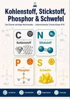 Vorschau - Arbeitsblätter - Kohlenstoff, Stickstoff, Phosphor & Schwefel – Die Chemie wichtiger Nichtmetalle - Seite 1