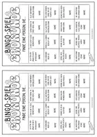 Vorschau - Arbeitsblätter - Erdkunde Bingo Spiel für den Schulstart: Finde eine Person, die… - Seite 3