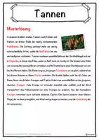 Vorschau - Unterrichtsreihen - Tannen Lückentext mit Wortspeicher Hörverstehen und Suchsel - Seite 2