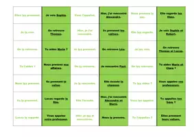 Vorschau - Spiele - Les pronoms objets – Dominos - Seite 1