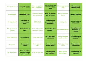 Vorschau - Spiele - Les pronoms objets – Dominos - Seite 3