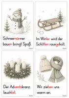 Vorschau - Arbeitsblätter - Lesespaziergang Winter, Deutsch Klasse 2 - Seite 2