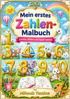 Aperçu - Jeux - Mein erstes Zahlen-Malbuch – Zahlen von 0 bis 10 - Page de couverture