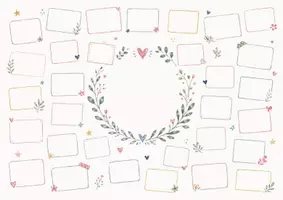 Vorschau - Mal- und Bastelvorlagen - Abschiedsgeschenk Grußkarte Abschied Geschenk - Seite 1