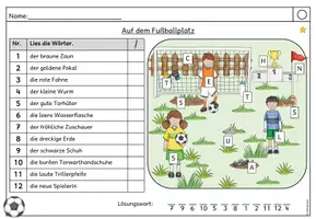 Vorschau - Arbeitsblätter - Fußball WM 2026 - Lesespur (Klasse 1-4) - Seite 3