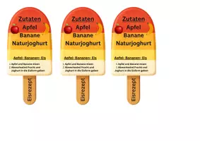 Vorschau - Bildkarten - Geschenk Ferien, Eisrezept - Seite 1