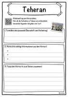 Vorschau - Unterrichtsreihen - Teheran Lückentext mit Wortspeicher Hörverstehen und Suchsel - Seite 3