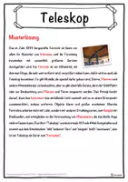 Vorschau - Unterrichtsreihen - Teleskop Lückentext mit Wortspeicher Hörverstehen und Suchsel - Seite 2