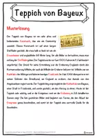 Vorschau - Unterrichtsreihen - Teppich von Bayeux Lückentext mit Wortspeicher Hörverstehen und Suchsel - Seite 2