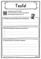 Vorschau - Unterrichtsreihen - Teufel Lückentext mit Wortspeicher Hörverstehen und Suchsel - Seite 3
