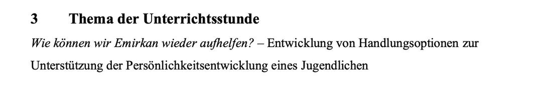 Vorschau - Stundenentwürfe - Unterrichtsentwurf Pädagogik Hurrelmann Modells der produktiven Realitätsverarbeitung - Deckblatt