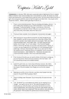 Vorschau - Arbeitsblätter - Lesespurgeschichte Englisch "Captain Kidd's Gold" - Seite 2