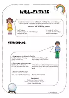 Vorschau - Arbeitsblätter - Will-Future - Übungen (Homeschooling) - Seite 1