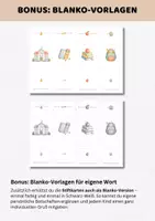Vorschau - Mal- und Bastelvorlagen - Willkommensgeschenk Bleistift 1. Klasse | Schulanfang Geschenk Einschulung Grundschule | Begrüßungsgeschenk Schuljahresstart - Seite 3