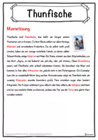 Vorschau - Unterrichtsreihen - Thunfische Lückentext mit Wortspeicher Hörverstehen und Suchsel - Seite 2