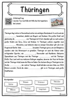 Vorschau - Unterrichtsreihen - Thüringen Lückentext mit Wortspeicher Hörverstehen und Suchsel - Seite 1