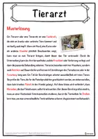 Vorschau - Unterrichtsreihen - Tierarzt Lückentext mit Wortspeicher Hörverstehen und Suchsel - Seite 2