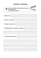 Vorschau - Arbeitsblätter - Sachtext Verstehen - Leseverständnis - Tierklasse Reptilien differenziert - Seite 3