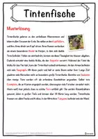 Vorschau - Unterrichtsreihen - Tintenfische Lückentext mit Wortspeicher Hörverstehen und Suchsel - Seite 2
