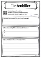 Vorschau - Unterrichtsreihen - Tintenkiller Lückentext mit Wortspeicher Hörverstehen und Suchsel - Seite 3