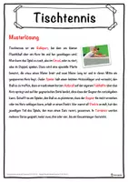 Vorschau - Unterrichtsreihen - Tischtennis Lückentext mit Wortspeicher Hörverstehen und Suchsel - Seite 2
