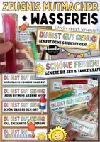 Vorschau - Arbeitsblätter - SOMMER ☀️ / Sommerferien - Wachsendes Materialpaket / auch: Abschied - Seite 1