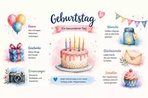 Vorschau - Arbeitsblätter - Arbeitsblätter "Geburtstag" + Lösung & MP3 + Infografik - Seite 3