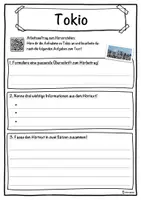 Vorschau - Unterrichtsreihen - Tokio Lückentext mit Wortspeicher Hörverstehen und Suchsel - Seite 3