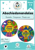 Vorschau - Arbeitsblätter - Freebie Sommerferien Pop Art – 3 kreative Ausmalbilder Grundschule - Kunst ohne Vorbereitung Klasse 1-4 - Deckblatt