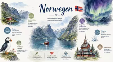 Vorschau - Arbeitsblätter - Arbeitsblatt "Norwegen" + Onlineübung & MP3 + Infografik - Seite 2