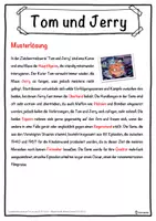 Vorschau - Unterrichtsreihen - Tom und Jerry Lückentext mit Wortspeicher Hörverstehen und Suchsel - Seite 2
