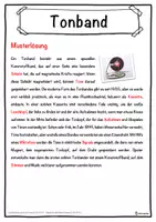 Vorschau - Unterrichtsreihen - Tonband Lückentext mit Wortspeicher Hörverstehen und Suchsel - Seite 2