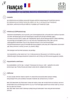 Vorschau - Arbeitsblätter - Französisch Arbeitblatt Kalender & Zahlen (differenziert) - Seite 1
