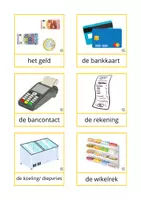 Voorbeeld - woordkaarten - Supermarkt - Pagina 3