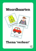 Voorbeeld - woordkaarten - verkeer - Voorblad
