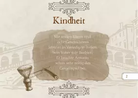 Vorschau - Präsentationen/Tafelbilder - Kamishibai _Das Leben von Antonio Lucio Vivaldi A3 - Seite 2