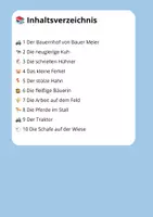 Vorschau - Stundenentwürfe - Leseverständnis Bauernhof – Klasse 2 | 10 Lesetexte mit Fragen & Lösungen - Seite 1
